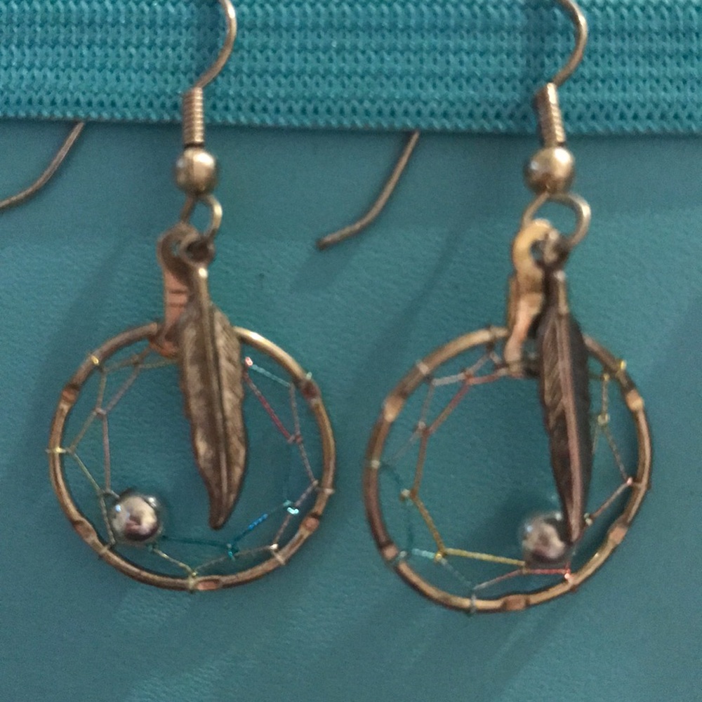 Dreamcatcher earrings— very unique